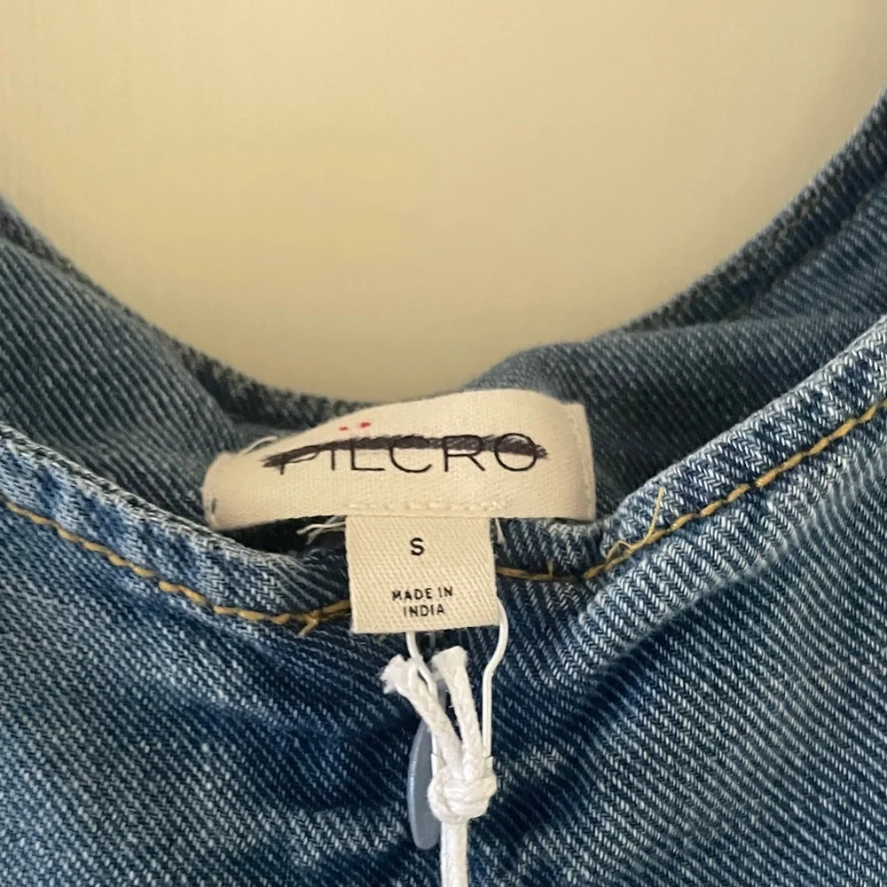 Anthropologie Pilcro Women’s Blue Denim Jumpsuit - Picture 2 of 9